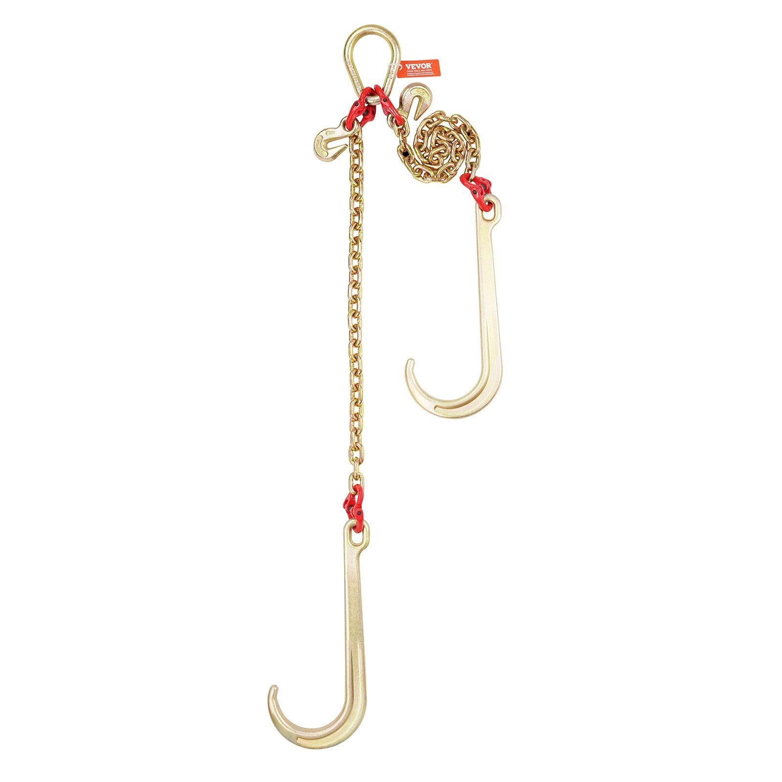 Tow Chain with J Hook 10000 Lbs