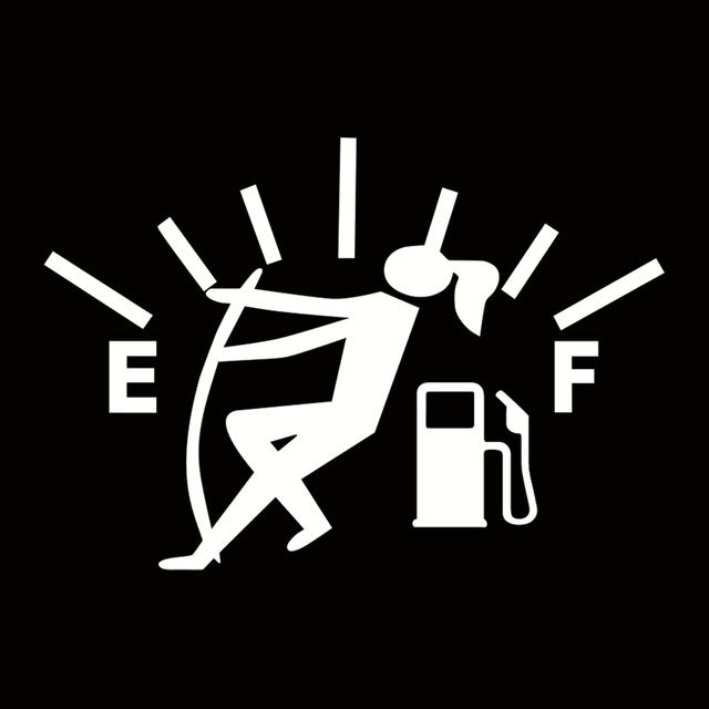 Car Fuel Tank Sticker