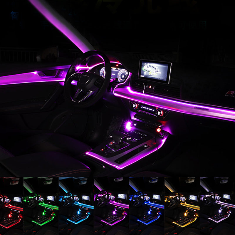 Cool Aura Car Ambient Fiber Lights with App Control