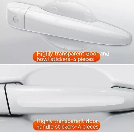 Transparent Car Door Handle Scratch Guards