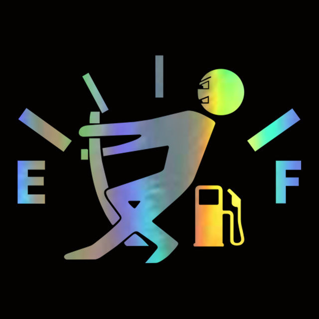 Car Fuel Tank Sticker