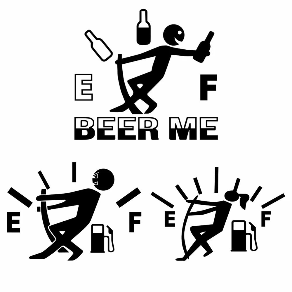 Car Fuel Tank Sticker