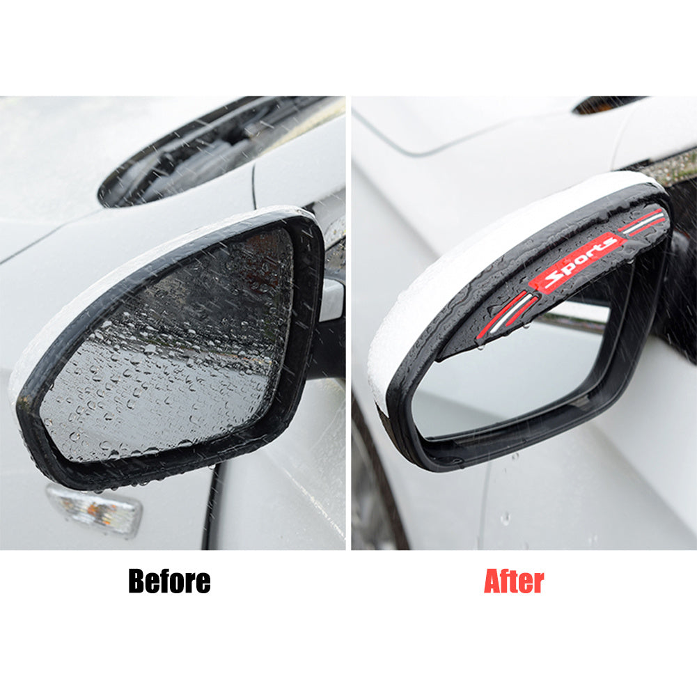 Car Mirror Rain Guards