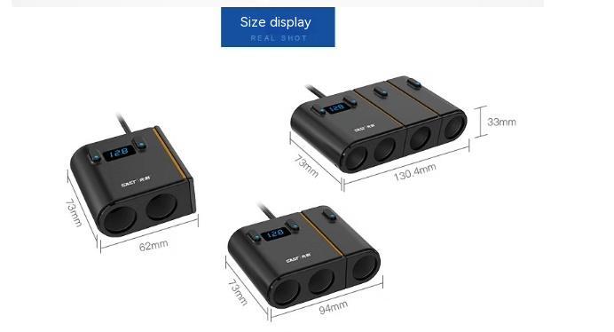 Multi-Attachment Car Charger