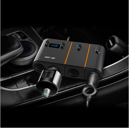 Multi-Attachment Car Charger