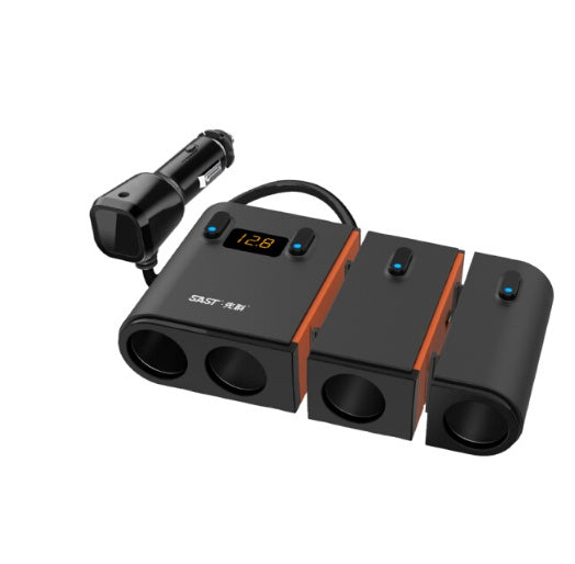 Multi-Attachment Car Charger