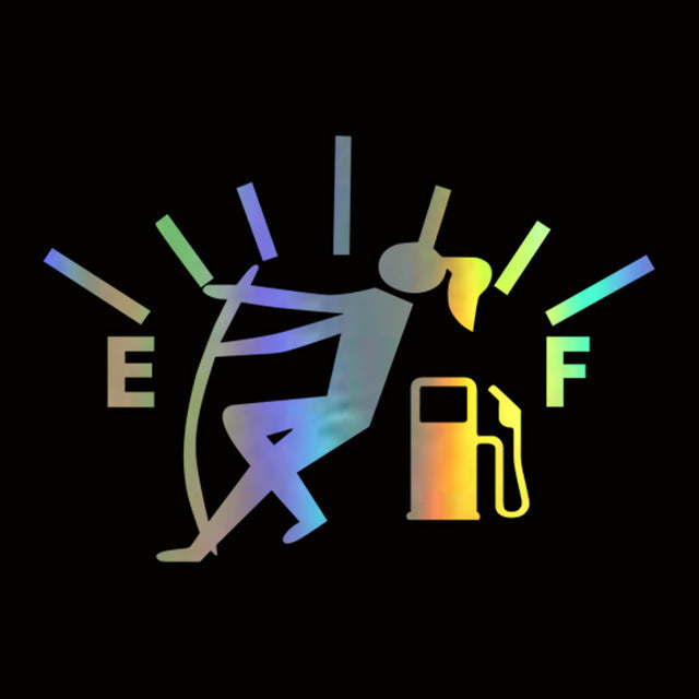 Car Fuel Tank Sticker