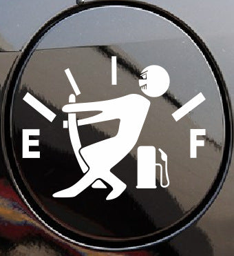 Car Fuel Tank Sticker