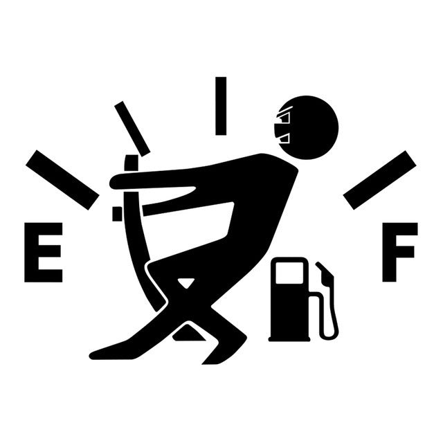 Car Fuel Tank Sticker