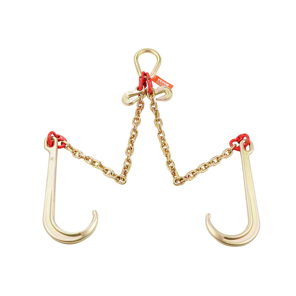Tow Chain with J Hook 10000 Lbs